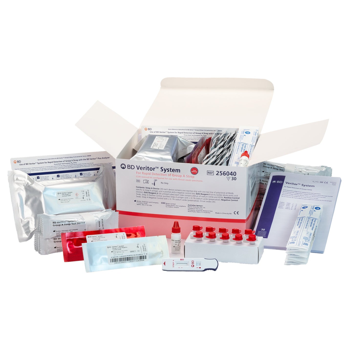 BD Veritor™ System Strep A Infectious Disease Immunoassay Respiratory Test Kit