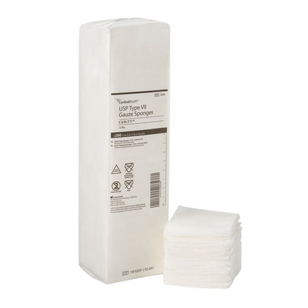 Cardinal 2346 Curity USP Type VII Gauze Sponge, 3 x 3 Inch, 12-Ply