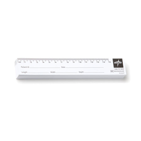 Medline MSCEDURULER Educare Wound Measuring Ruler
