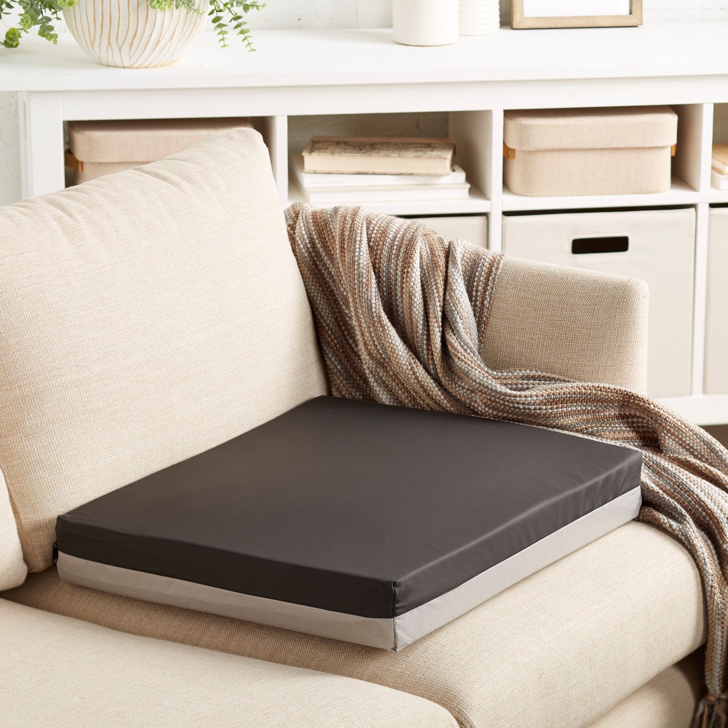 McKesson Molded Foam Seat Cushion, 20 x 18 x 3 Inch