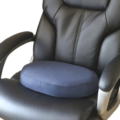 Mabis Healthcare Molded Foam Doughnut Seat Cushion, 16 Inch, Dark Blue