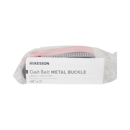 McKesson Stars and Stripes Gait Belt, 60 Inch