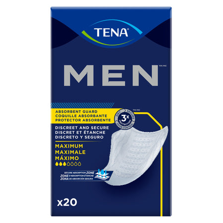 Essity 465704 Tena MEN Maximum Guards, Bladder Control Pad