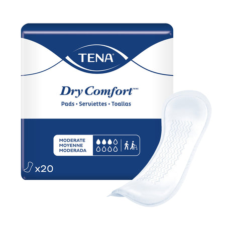 Essity 57181 TENA Dry Comfort Bladder Control Pad, One Size Fits Most, 11 Inch Length
