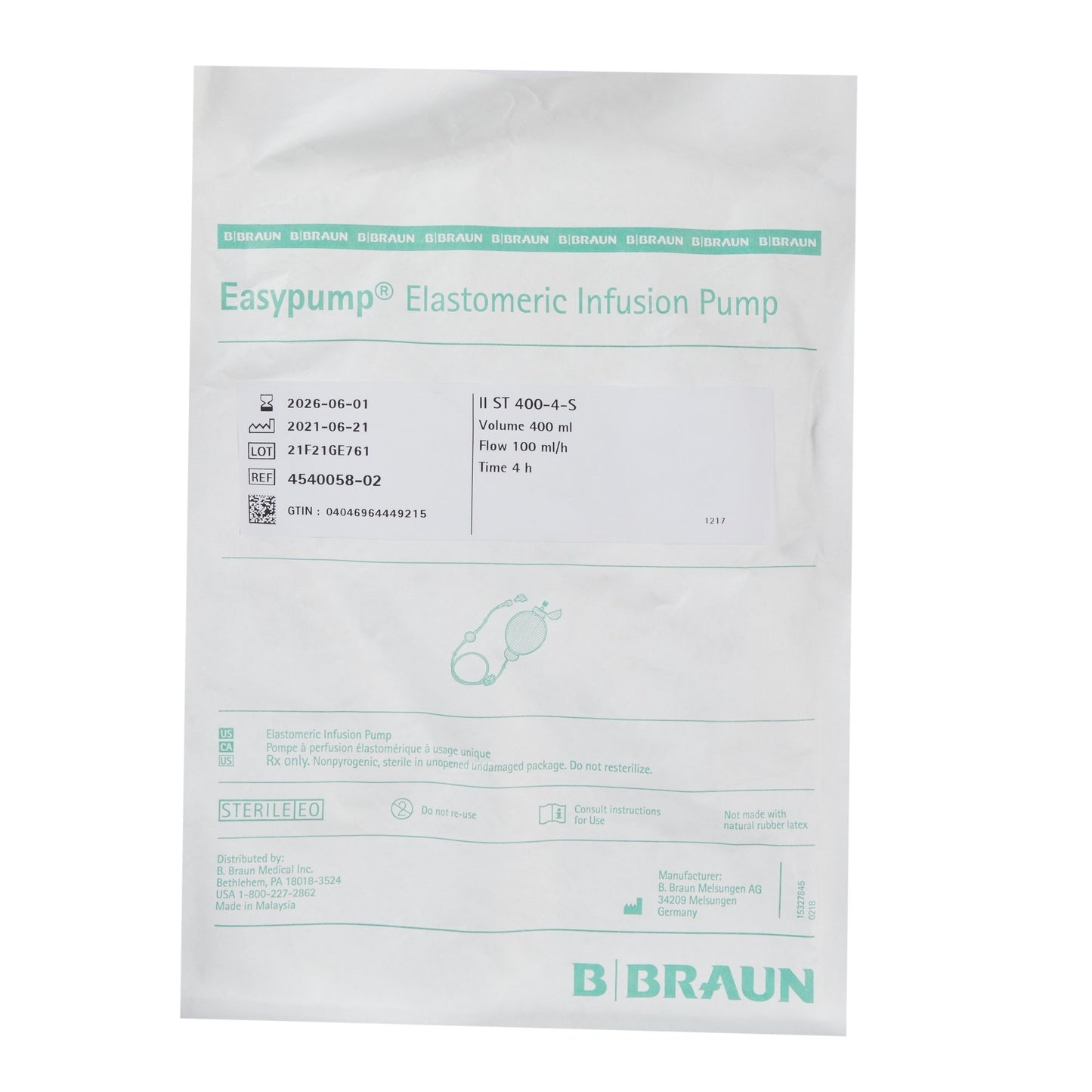 Easypump® Elastomeric Pump 400-4-S