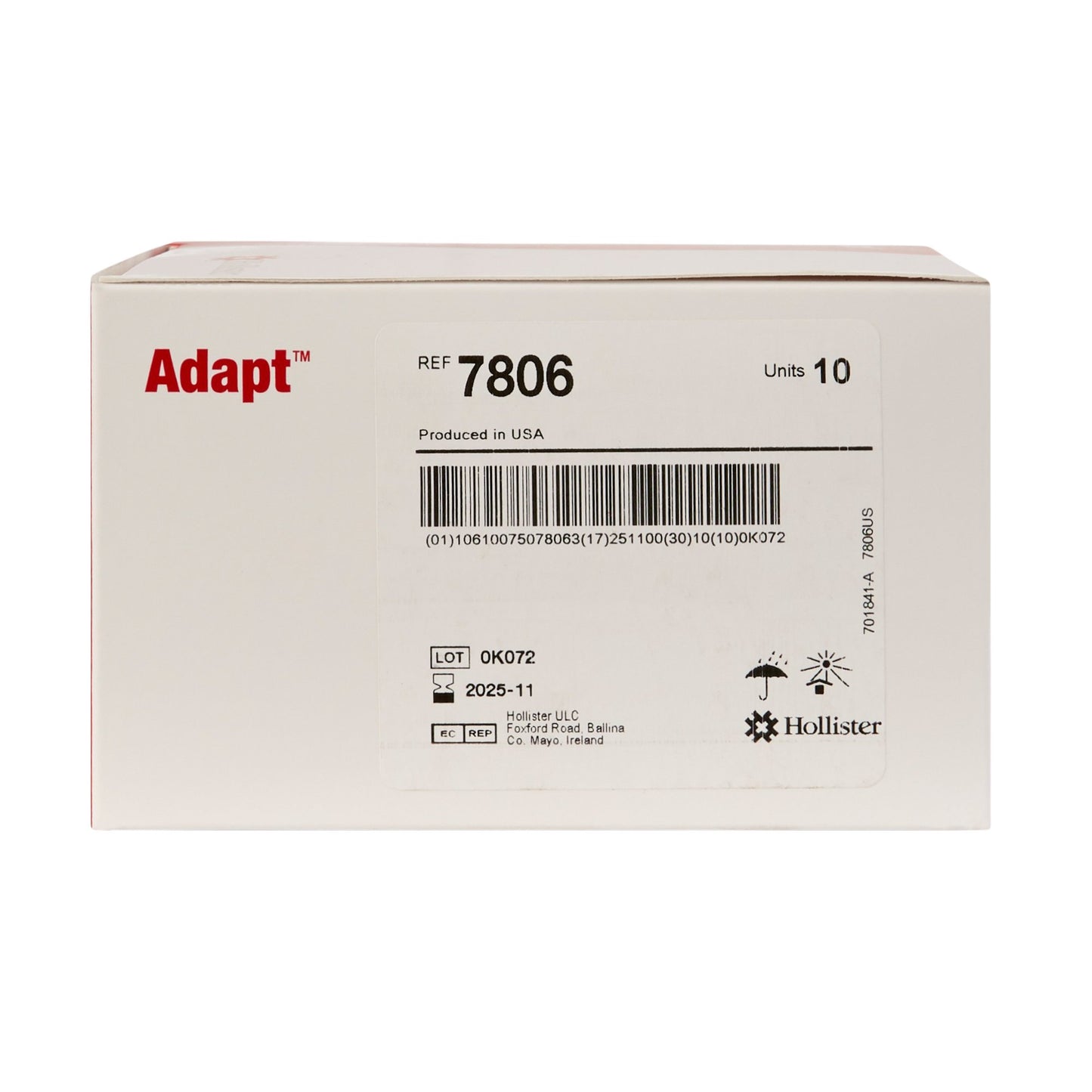 Adapt™ Colostomy Skin Barrier Ring, 4 Inch