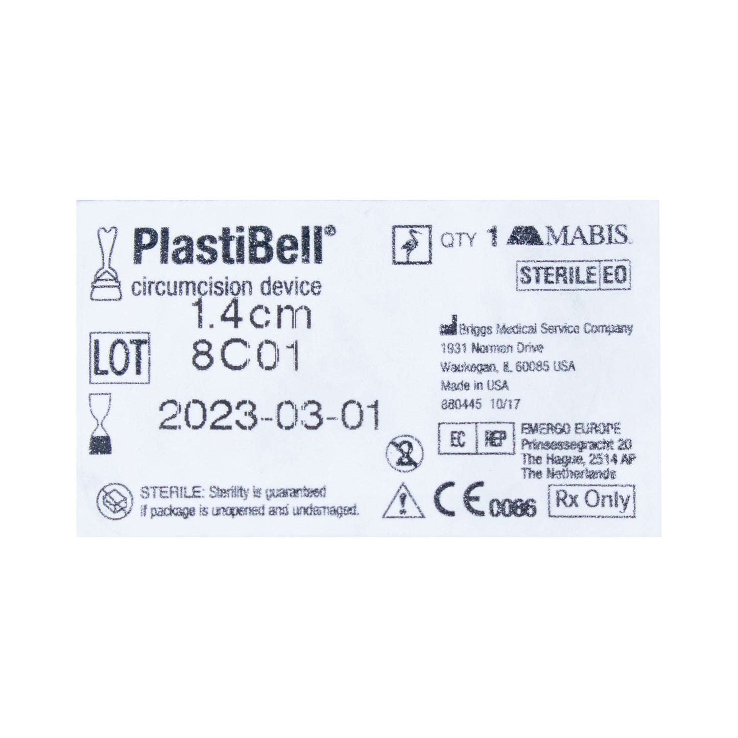 Plastibell® Circumcision Device