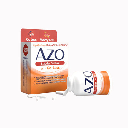 i-Health Inc 1268930 Urinary Pain Relief AZO Bladder Control 300 mg Strength Pumpkin Seed / Soy Germ Extracts