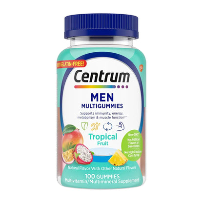 Centrum Men MultiGummies Assorted Natural Fruit Flavors