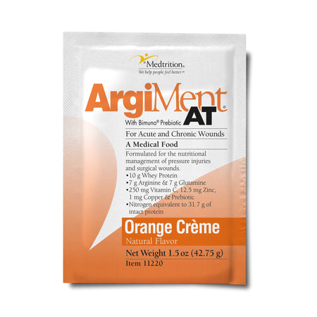 Medtrition/National Nutrition 11220 ArgiMent AT Orange Creme Medical Food for Acute and Chronic Wounds