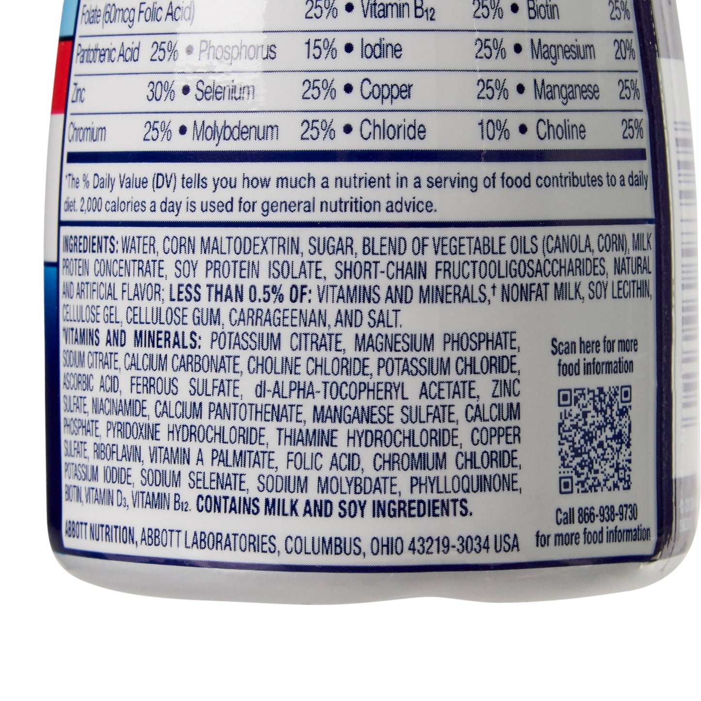 Ensure® Plus Therapeutic Nutrition, Vanilla, 8-ounce bottle