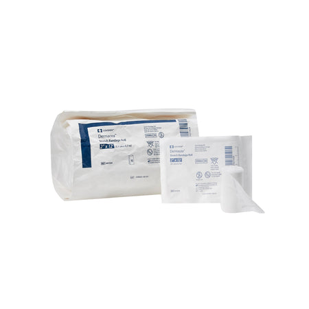 Cardinal 441504 Dermacea Sterile Conforming Bandage, 2 Inch x 4 Yard, 1-Ply