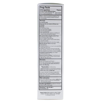 Fleet® Monobasic Sodium Phosphate / Dibasic Sodium Phosphate Enema, 7.8 oz.
