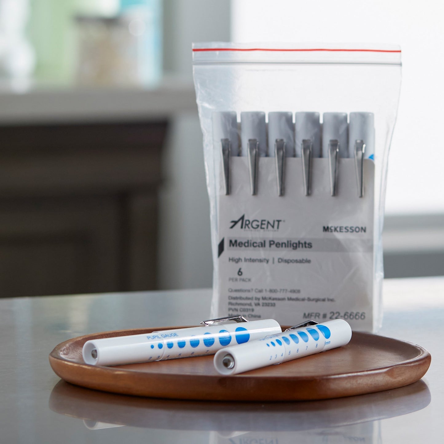 McKesson Disposable Penlight White Light, 4½ Inch