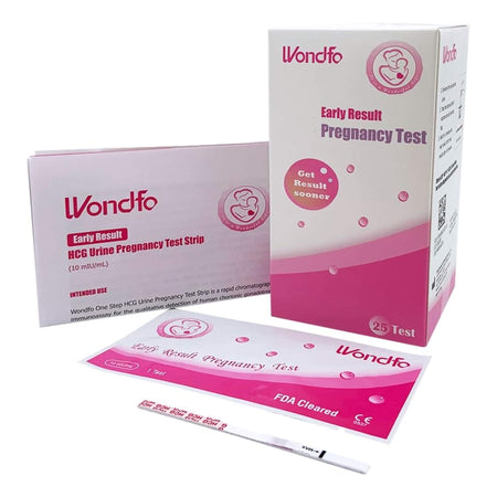 Wondfo USA Co Ltd PRE-HCG-OTC10 Reproductive Health Test Kit Preview hCG Pregnancy 25 Tests CLIA Waived