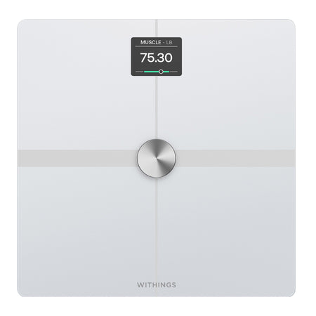 Withings Inc WBS13-WHITE-ALL-INTER Body Smart Wi-Fi Smart Scale, White