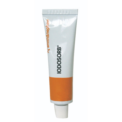 Smith and Nephew 6602124014 Iodosorb antimicrobial gel 10g tubes ready for professional clinical distribution at Lexicon Medical Supply in Tucson, AZ.