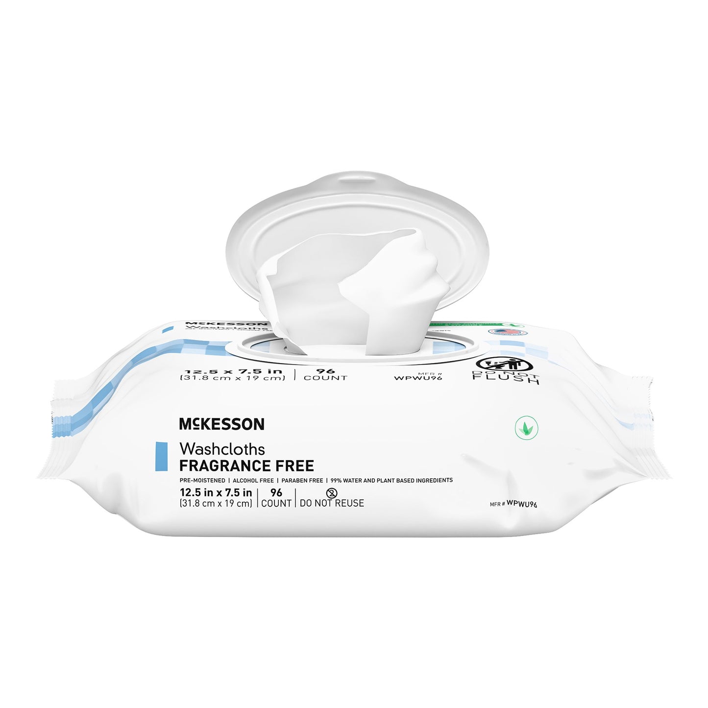 McKesson Fragrance Free Washcloths, 96 ct.
