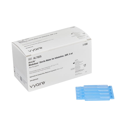 Sun Med AL7025 AirLife Modudose Suctioning Solution, 5 mL Unit Dose Vial