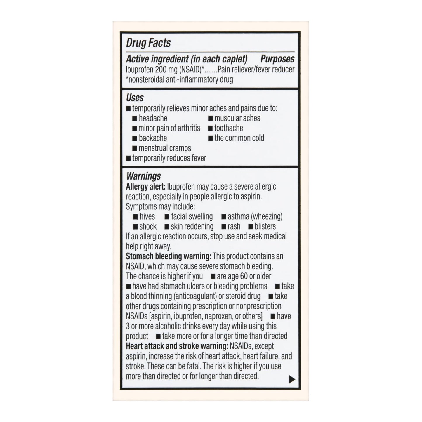 Foster & Thrive™ Ibuprofen 200 mg Coated Tablets