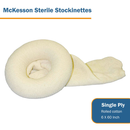 McKesson Beige Cotton Tubular Stockinette, 6 x 60 Inch