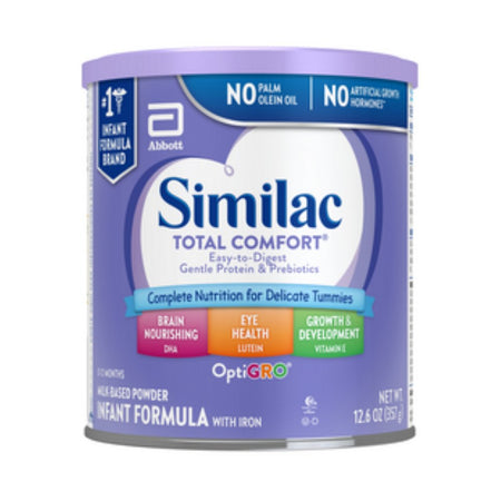 Abbott Nutrition 62599 Similac Total Comfort Powder Infant Formula, 12 oz. Can