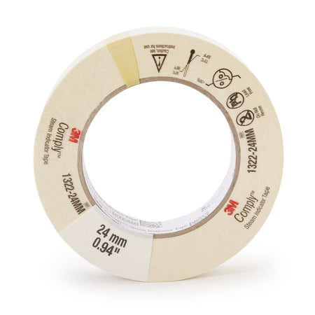 3M 1322-24MM Comply Steam Indicator Tape, Lead-Free