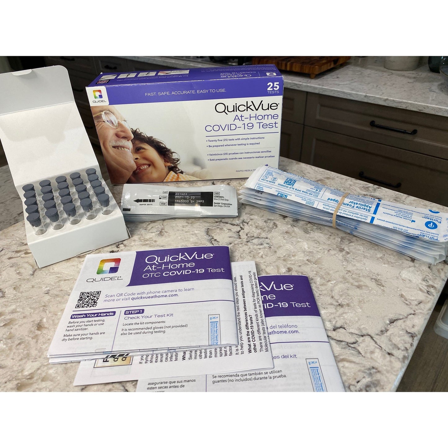 QuickVue® At-Home OTC COVID-19 Respiratory Test Kit