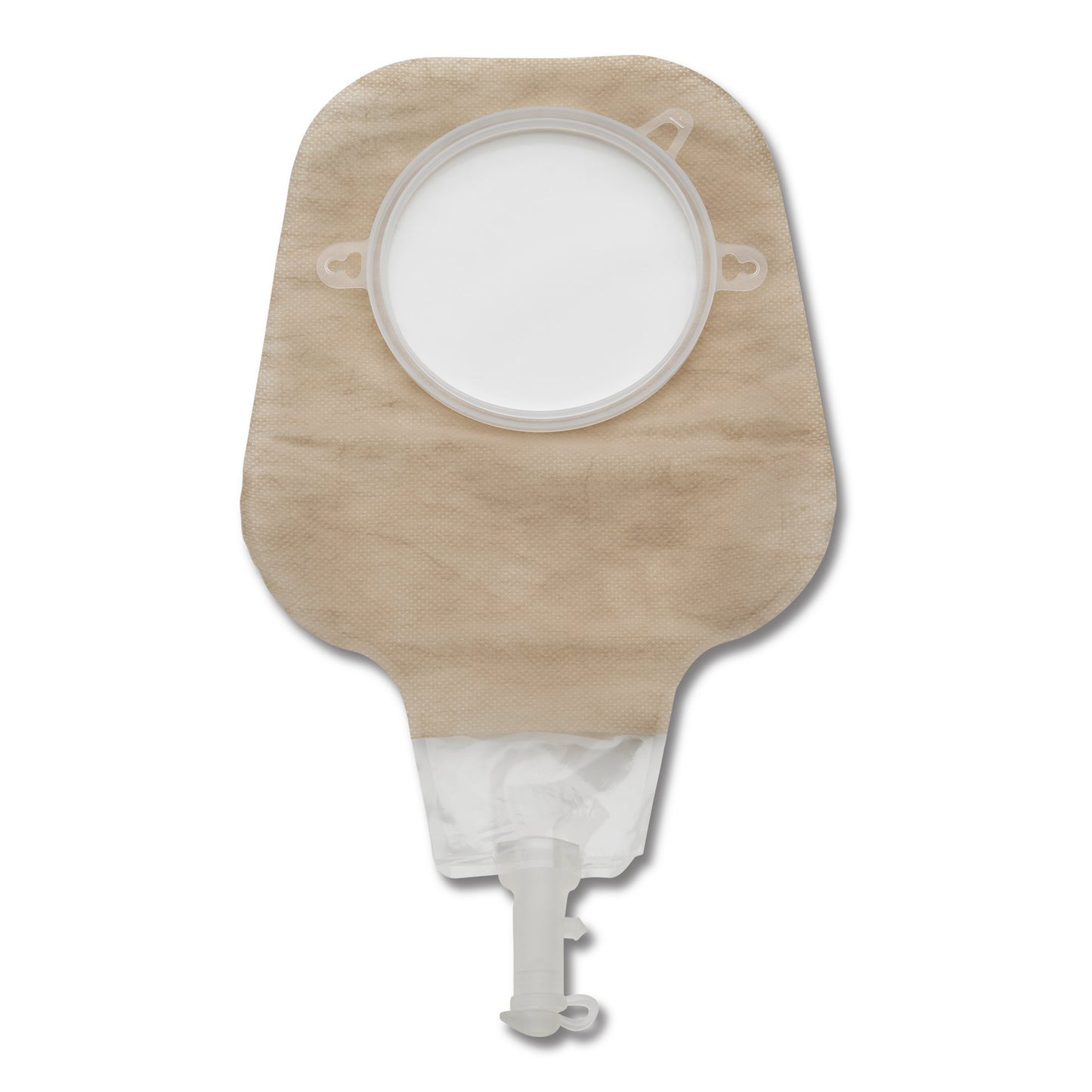 New Image™ 2-Piece Ultra-Clear Ostomy Pouch, Pre-cut to Fit 102 mm Stoma, Yellow
