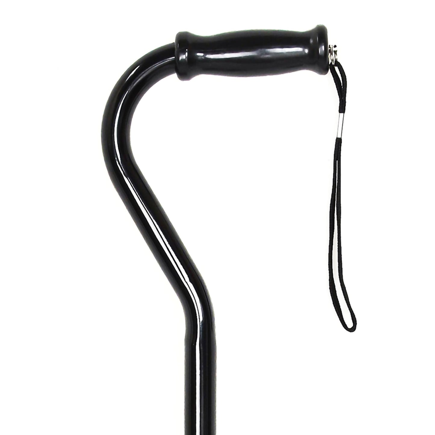 McKesson Steel Offset Cane, 29¾ – 37¾ Inch Height