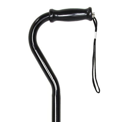 McKesson Steel Offset Cane, 29¾ – 37¾ Inch Height