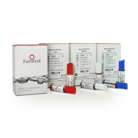 Hemocue 287.002.002 Assayed Control Hemotrol Duo Hemoglobin Normal Level 2 X 1 mL