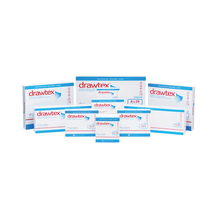Urgo Medical 306 Drawtex Nonadherent Dressing, 4 x 39 Inch