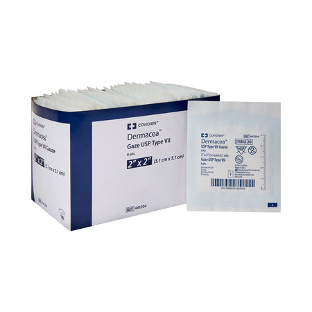 Cardinal 441204 Dermacea Sterile USP Type VII Gauze Sponge, 2 x 2 Inch, 8-Ply