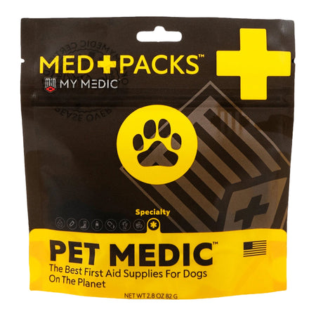 MyMedic MM-MED-PACK-PET-EA Med Packs First Aid Kit for Pets – Dog Injury Supplies in