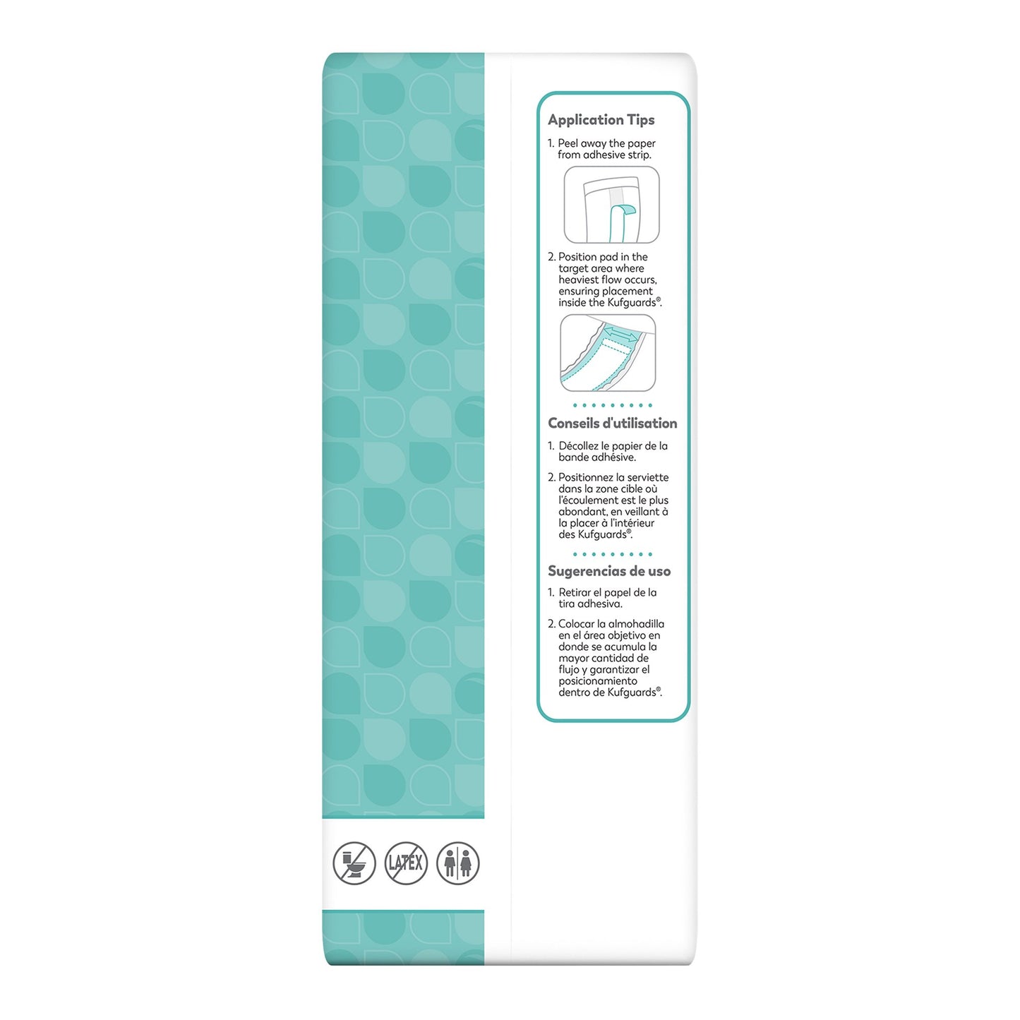 Comfort Care™ Incontinence Booster Pad, 12-Inch Length