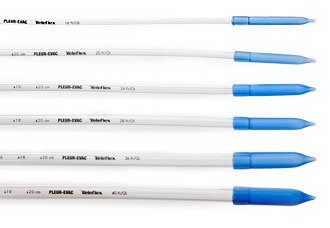Thoracic Catheter Pleur-evac® 16 Fr. Straight Style 18-3/8 Inch Length