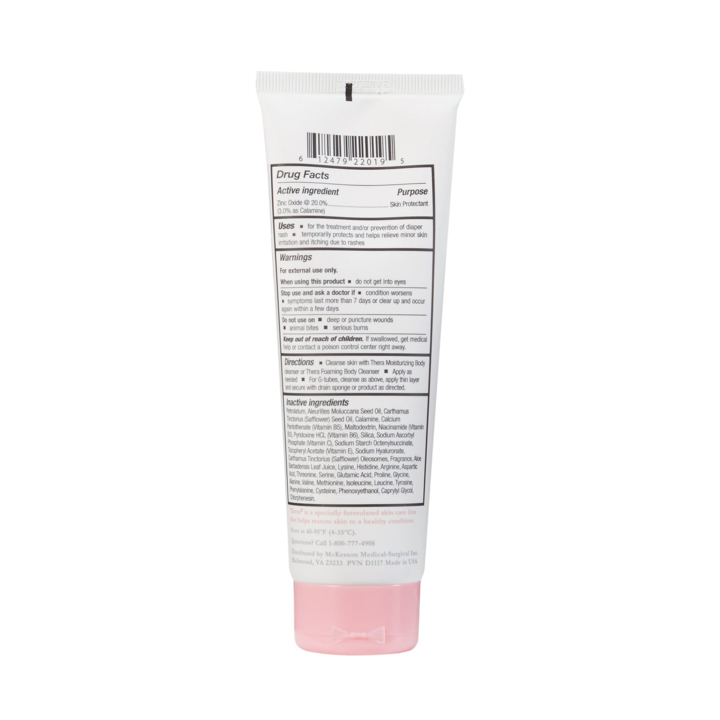 McKesson Thera® Calazinc Body Shield, 4-ounce tube