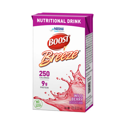 Boost Breeze® Wild Berry Nutritional Drink, 8-ounce carton