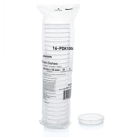 McKesson 16-PDK1004 Petri Dish, 100 x 15 mm