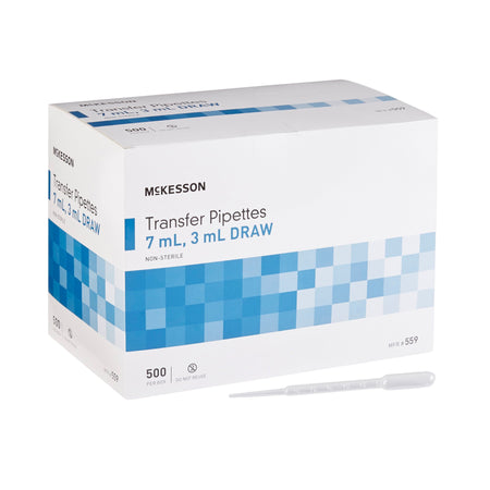 McKesson 559 Transfer Pipette, 7.5 mL, 3 mL Draw Volume
