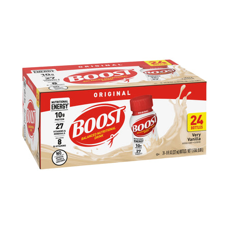 Nestle Healthcare Nutrition 41679674369 Boost Original Vanilla Balanced Nutritional Drink, 8-ounce bottle