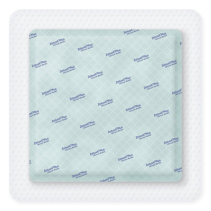 Zetuvit® Plus Silicone Border Super Absorbent Dressing, 8 x 8 Inch