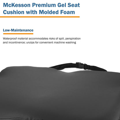 McKesson Premium Molded Foam Seat Cushion, 20 x 16 x 3 Inch
