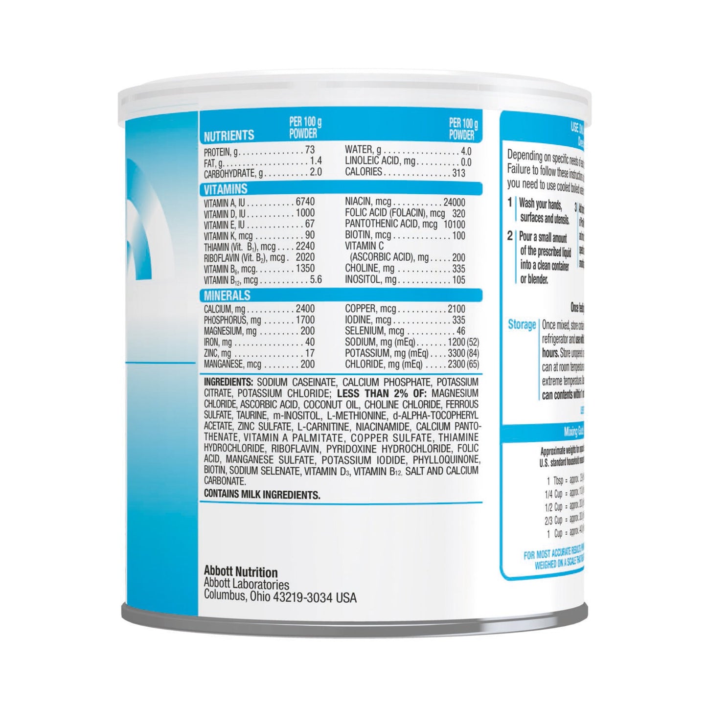 ProViMin® Protein-Vitamin-Mineral Module with Iron, 5.3-ounce can