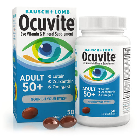 Valeant Pharmaceuticals 32420846530 Ocuvite Adult 50+ Multivitamin Supplement