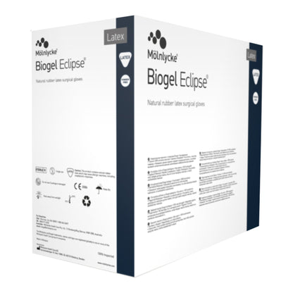 Biogel Eclipse Latex Surgical Glove, Size 6.5, Sterile, Straw Color | Molnlycke 75265