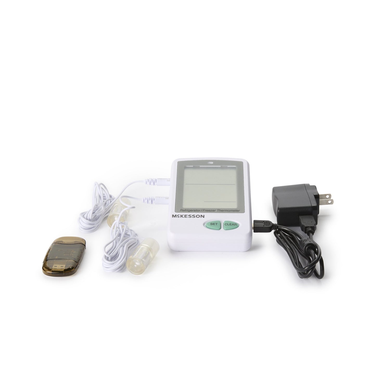 McKesson Datalogging Refrigerator / Freezer Thermometer, Digital Display