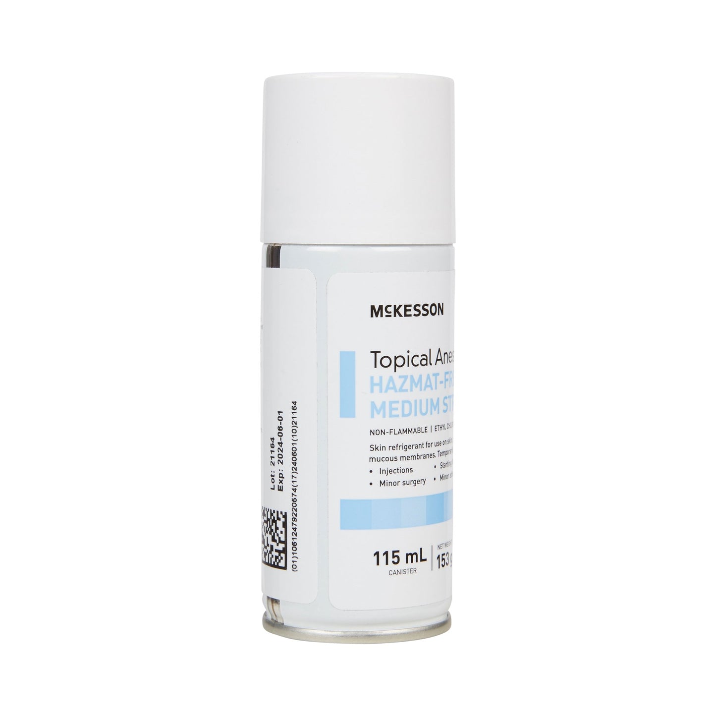 McKesson Topical Anesthetic Spray, Medium Stream, 115-mL Spray Can