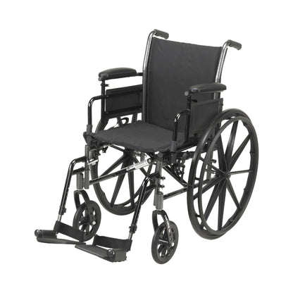 drive™ Cruiser III Lightweight Wheelchair, 20-Inch Seat Width